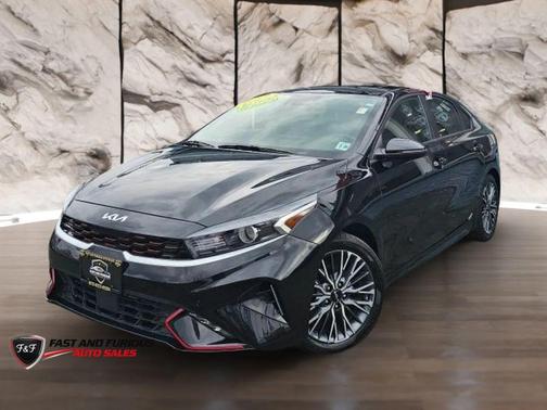 Black 2023 Kia Forte GT-Line