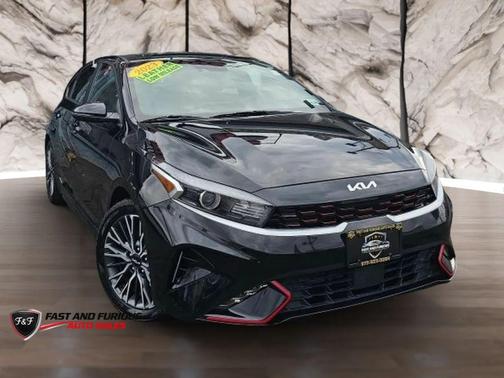 Black 2023 Kia Forte GT-Line