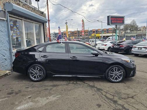 Black 2023 Kia Forte GT-Line