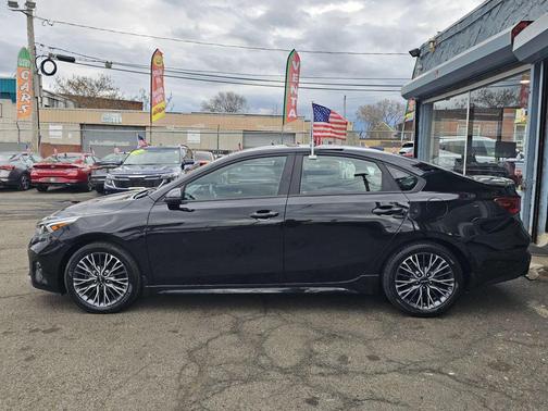 Black 2023 Kia Forte GT-Line