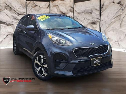 Blue 2022 Kia Sportage LX