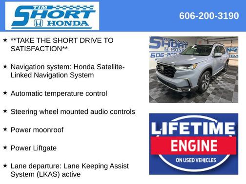 2025 Honda Pilot Touring 8-Passenger