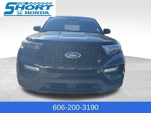 Agate Black Metallic 2022 Ford Explorer ST