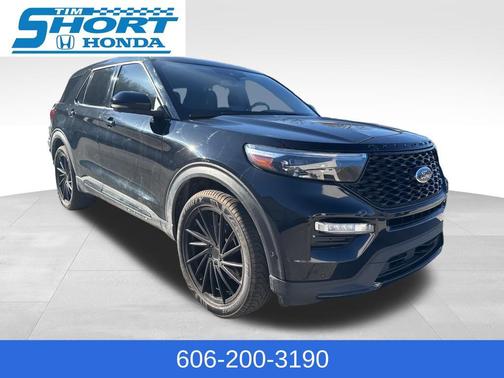 Agate Black Metallic 2022 Ford Explorer ST