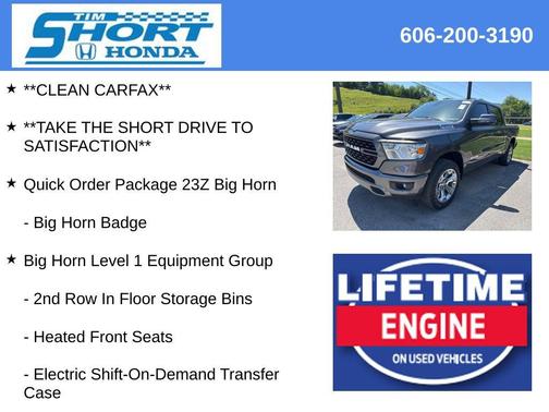 Granite Crystal Metallic Clearcoat 2023 RAM 1500 Big Horn/Lone Star