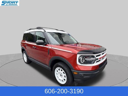 Hot Pepper Red Tinted Clearcoat 2023 Ford Bronco Sport Heritage