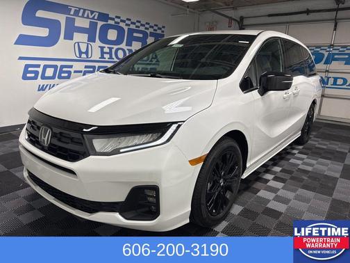 Platinum White Pearl 2026 Honda Odyssey Sport-L