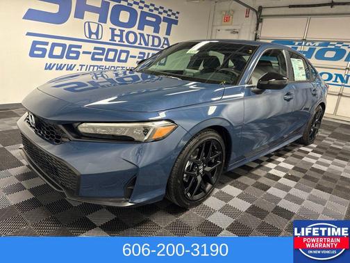 Blue Lagoon Pearl 2026 Honda Civic Sport