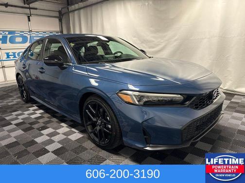Blue Lagoon Pearl 2026 Honda Civic Sport