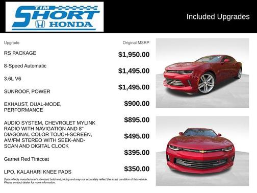 2017 Chevrolet Camaro 2LT