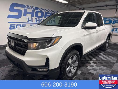 Platinum White Pearl 2026 Honda Ridgeline RTL