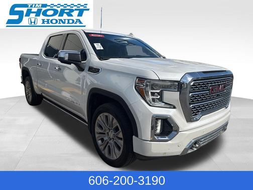 White Frost Tricoat 2021 GMC Sierra 1500 Denali