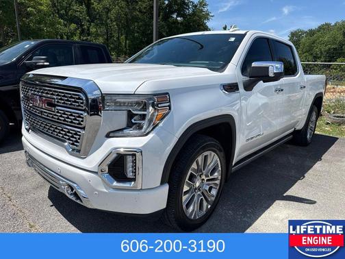 White Frost Tricoat 2021 GMC Sierra 1500 Denali