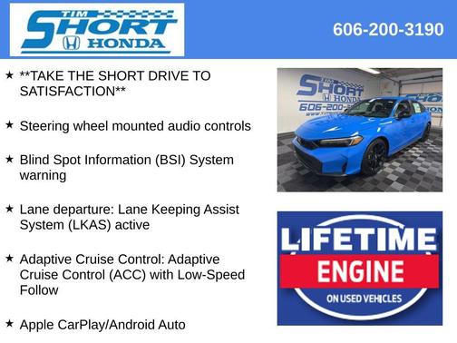 2026 Honda Civic Sport