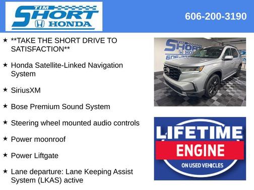 2025 Honda Pilot Touring 8-Passenger