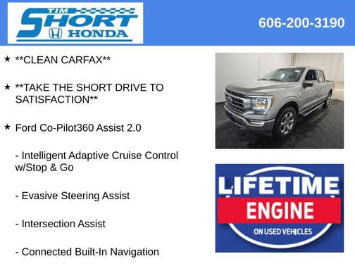 Iconic Silver Metallic 2023 Ford F-150 Lariat
