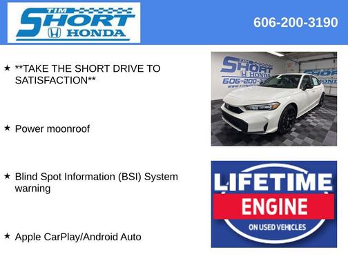 2026 Honda Civic Hybrid Sport
