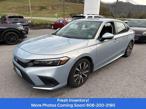 Morning Mist Metallic 2023 Honda Civic EX