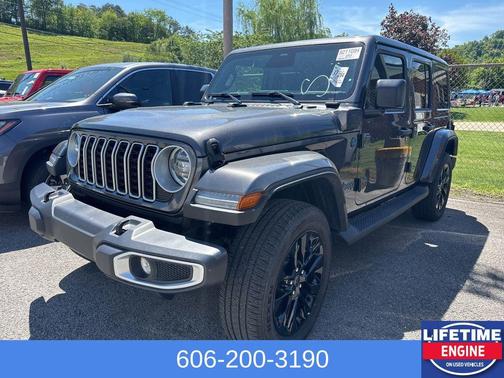 Granite Crystal Metallic Clearcoat 2025 Jeep Wrangler 4xe Sahara