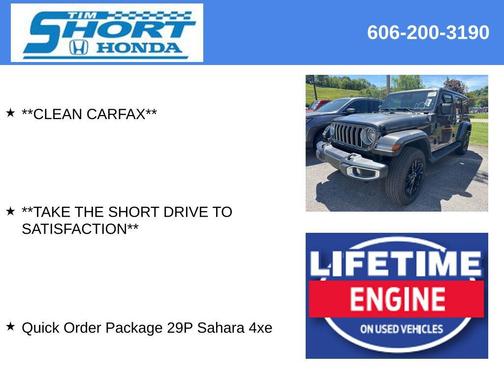 Granite Crystal Metallic Clearcoat 2025 Jeep Wrangler 4xe Sahara