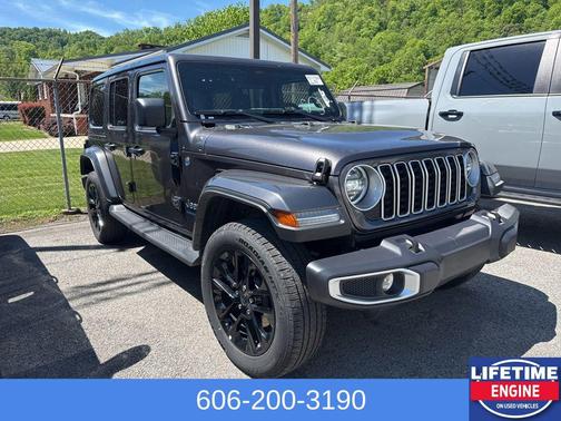 Granite Crystal Metallic Clearcoat 2025 Jeep Wrangler 4xe Sahara