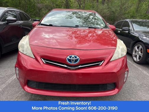 Barcelona Red Metallic 2013 Toyota Prius v Three