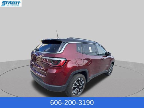 Velvet Red Pearlcoat 2022 Jeep Compass Limited