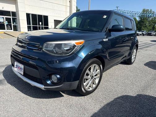 Mysterious Blue 2018 Kia Soul +