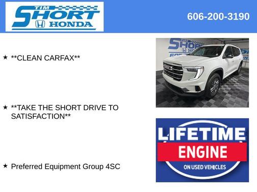 2025 GMC Acadia FWD Elevation