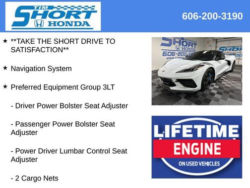 2021 Chevrolet Corvette Stingray w/3LT