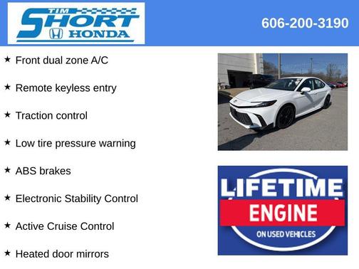 2025 Toyota Camry SE