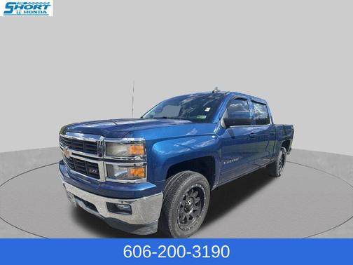Deep Ocean Blue Metallic 2015 Chevrolet Silverado 1500 2LT