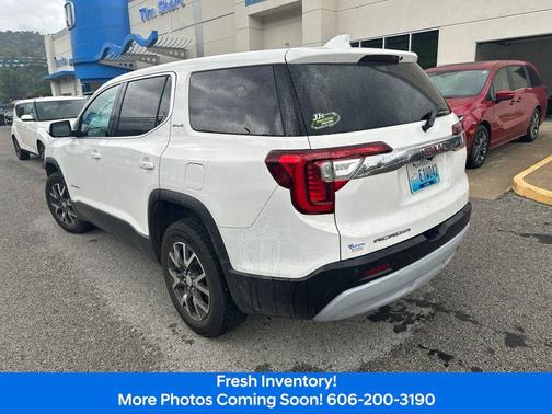 Summit White 2021 GMC Acadia FWD SLE