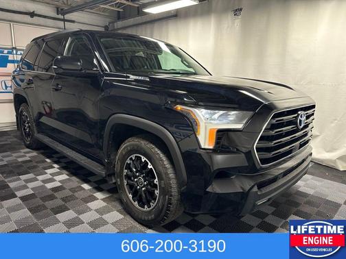 Midnight Black Metallic 2024 Toyota Sequoia SR5