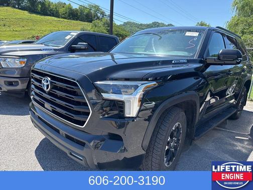 Midnight Black Metallic 2024 Toyota Sequoia SR5