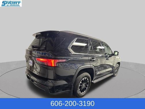 Midnight Black Metallic 2024 Toyota Sequoia SR5