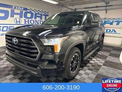 Midnight Black Metallic 2024 Toyota Sequoia SR5