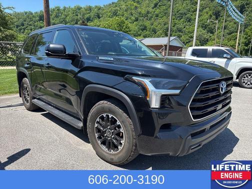 Midnight Black Metallic 2024 Toyota Sequoia SR5