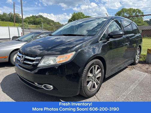 Crystal Black Pearl 2016 Honda Odyssey Touring Elite
