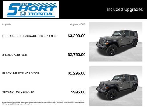 2020 Jeep Wrangler Unlimited Sport