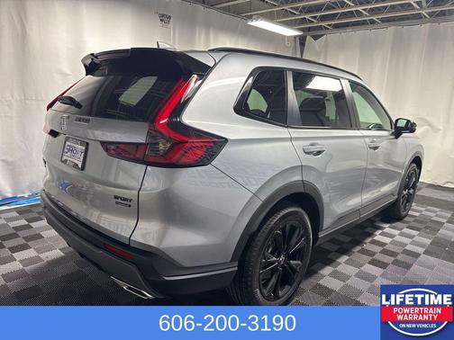 Solar Silver Metallic 2026 Honda CR-V Hybrid Sport Touring AWD