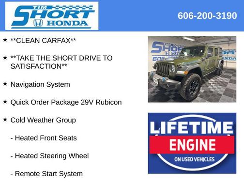 2023 Jeep Wrangler 4xe Rubicon