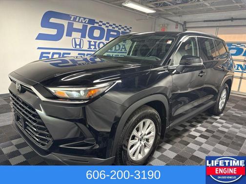 Midnight Black Metallic 2024 Toyota Grand Highlander XLE