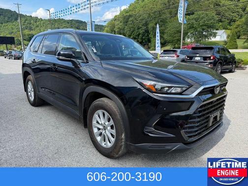 Midnight Black Metallic 2024 Toyota Grand Highlander XLE