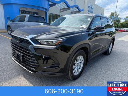 Midnight Black Metallic 2024 Toyota Grand Highlander XLE