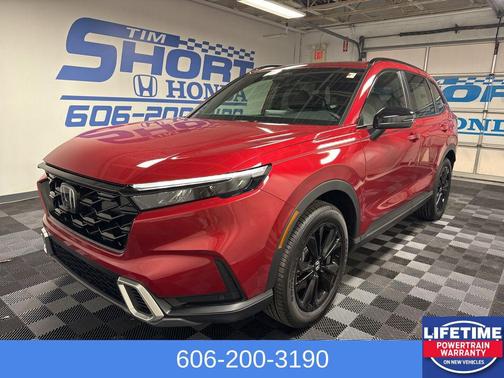 Radiant Red Metallic 2026 Honda CR-V Hybrid Sport Touring AWD