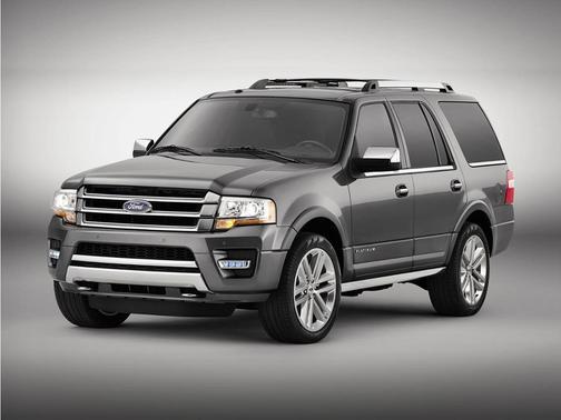 White Platinum Clearcoat Metallic 2017 Ford Expedition EL Limited