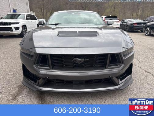 Gray Metallic 2025 Ford Mustang Dark Horse Fastback