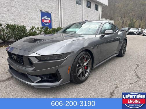 Gray Metallic 2025 Ford Mustang Dark Horse Fastback