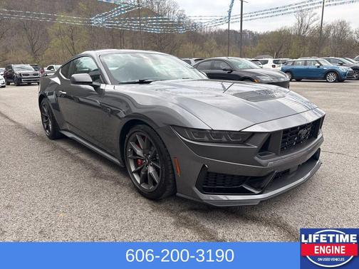 Gray Metallic 2025 Ford Mustang Dark Horse Fastback